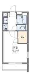 レオパレスＴＡＣＨＩＢＡＮＡの物件間取画像